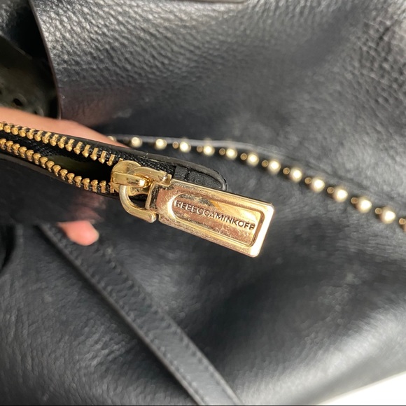 Rebecca Minkoff Black Unlined Tote - HT25IULT - Picture 5 of 14